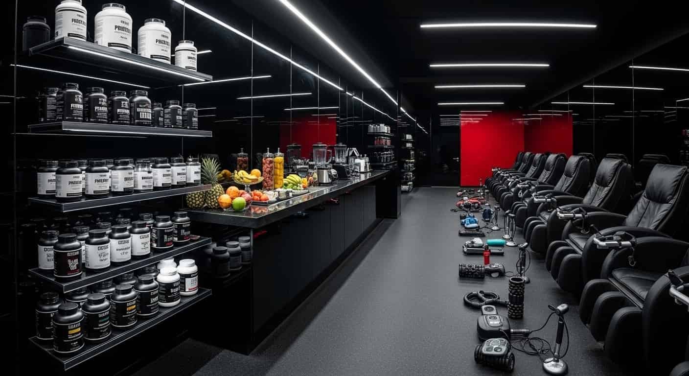 VISH GYM Energy Cafe for Nutrition and Recovery